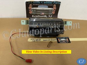 OEM 1977 1978 1979 Cadillac Deville Fleetwood Brougham DASH INSTRUMENT CLUSTER SPEEDOMETER WITH CIRCUIT BOARD #25020832